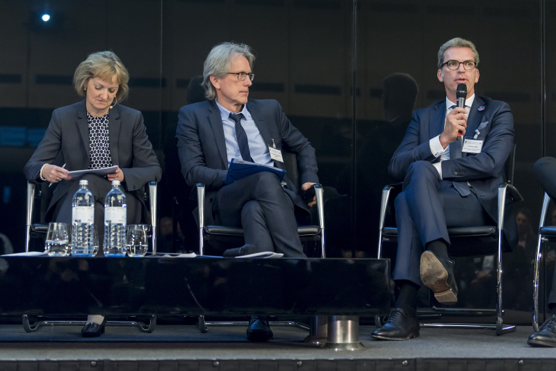 Carsten Jung, stellvertretender Vorstandsvorsitzender der Berliner Volksbank, ist einer der Diskussionspartner..