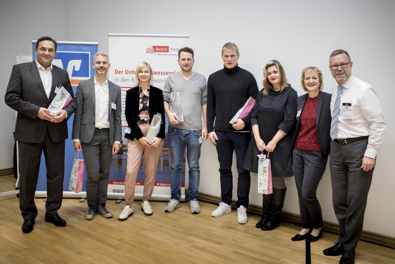 Gruppenbild 2. Unternehmensgespräche Charlottenburg-Wilmersdorf