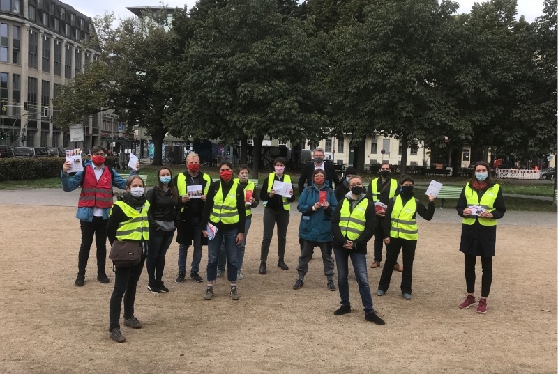 das gesamte Team am Aktionstag