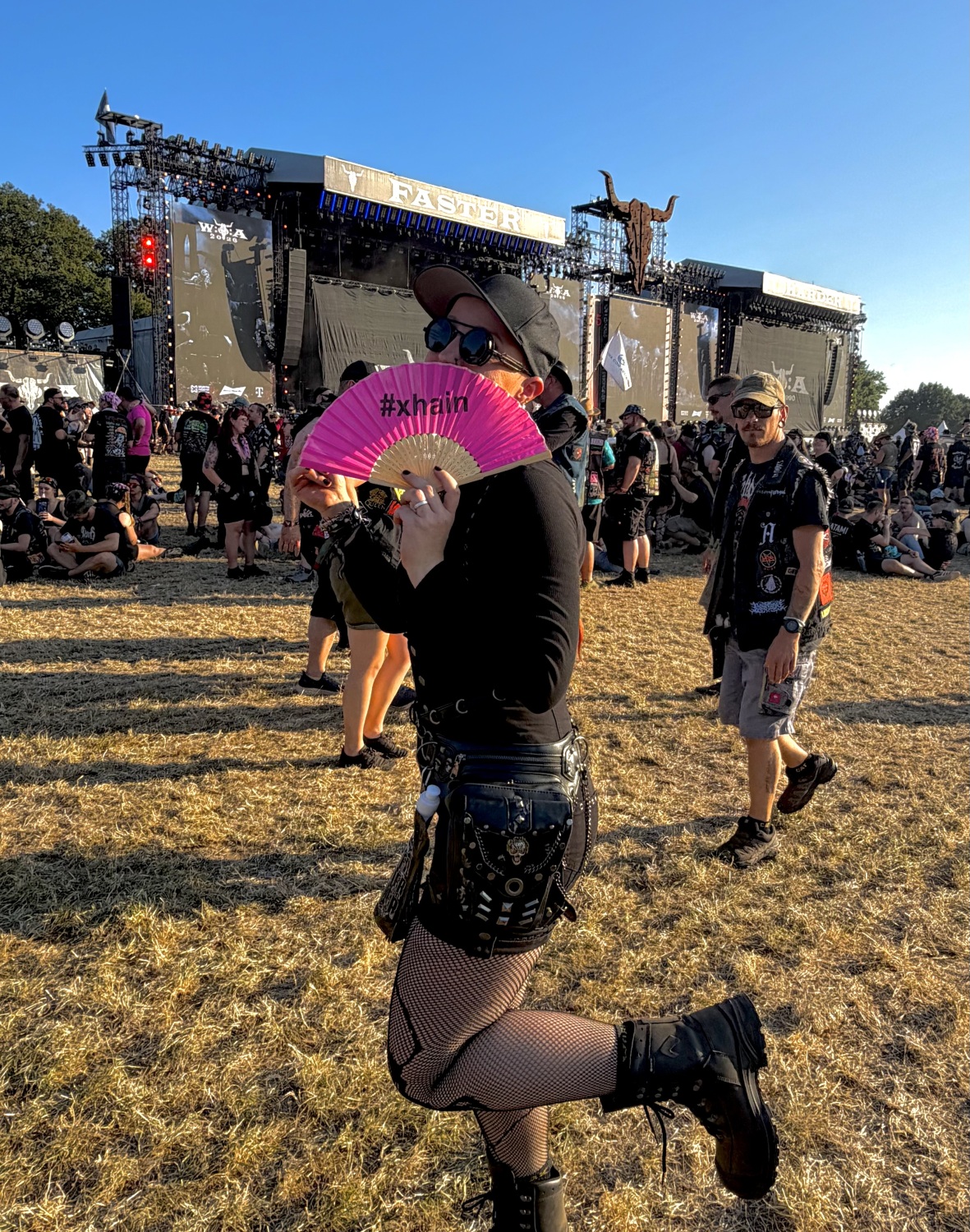 fächer auf dem wacken openair