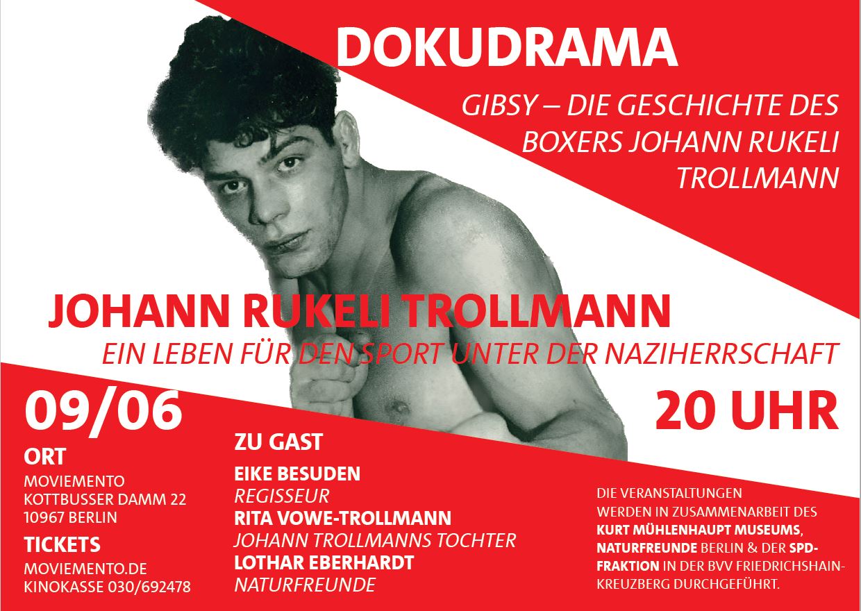 Johann Rukeli Trollmann, Trollmann, Sport, Boxkampf, Jubiläum