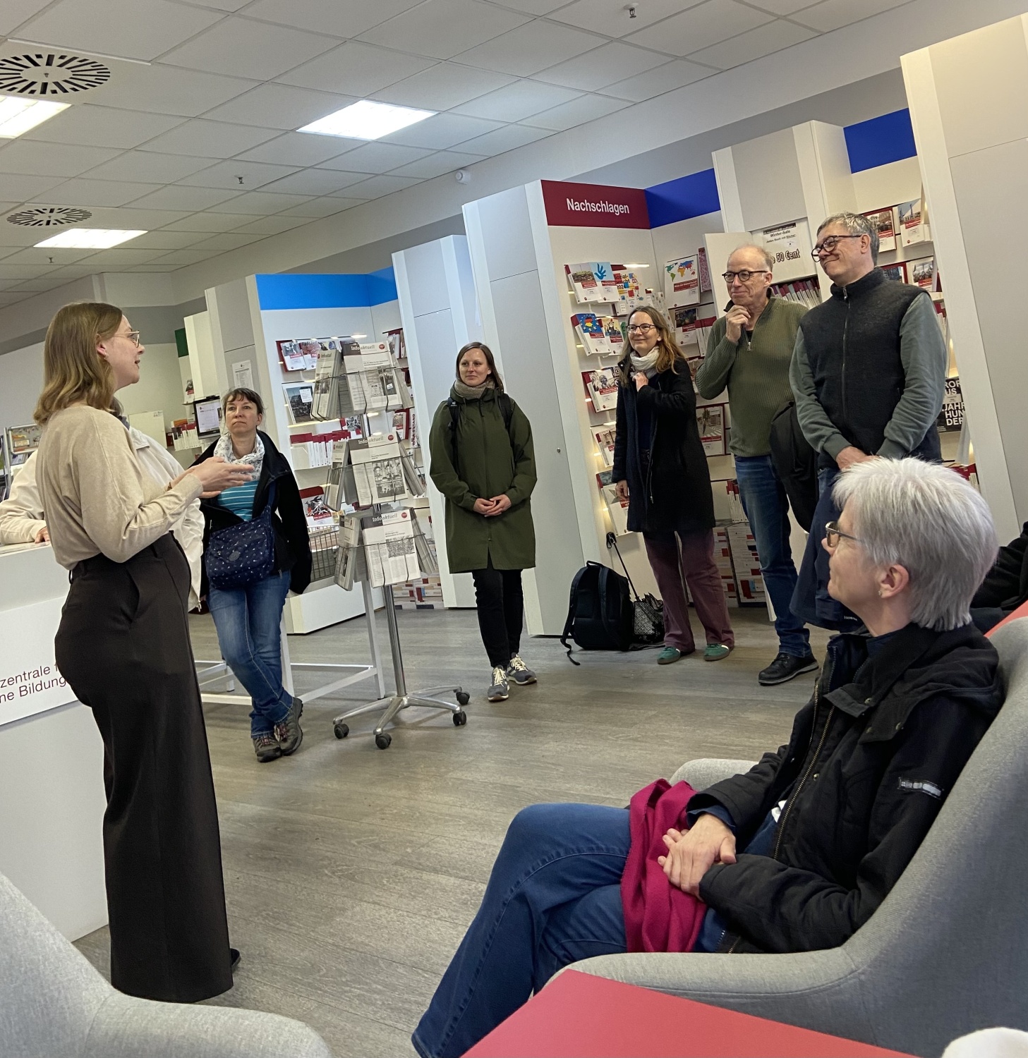 Besuch bei der Bundeszentrale für politische Bildung