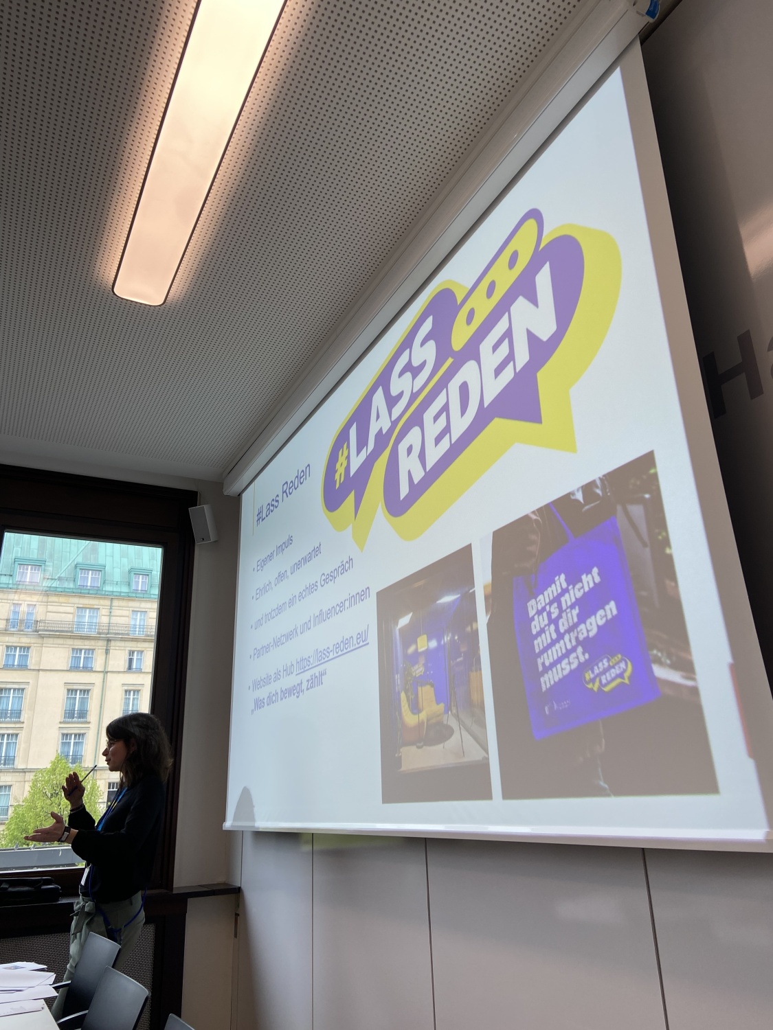 Vortrag von der Vertretung der Europäischen Kommission in Deutschland