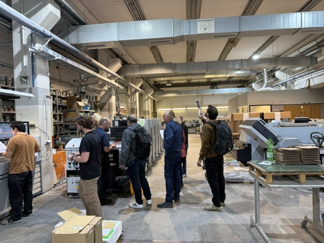 Betriebsbesuch bei Spreedruck