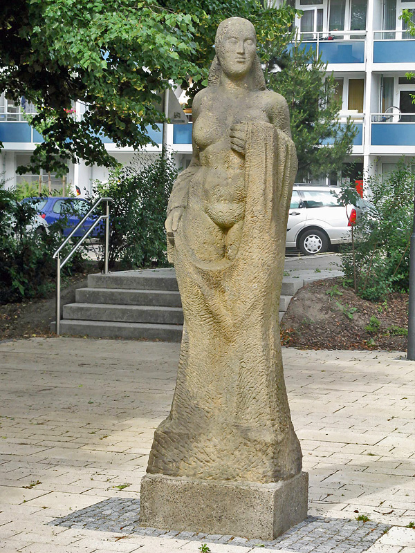 Frauenakt (Die Badende) -­ unbekannter Künstler (1982)