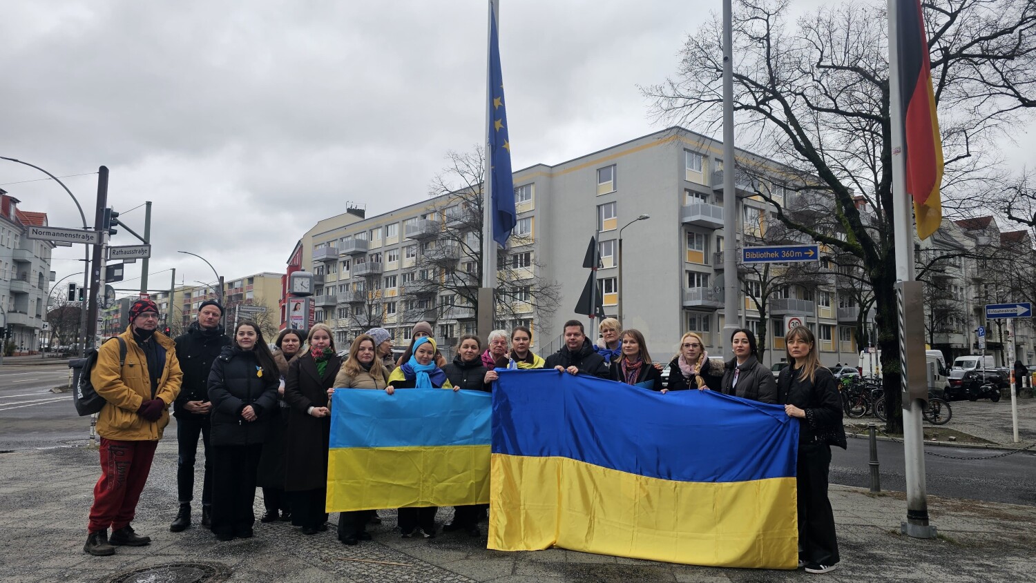 Gedenkveranstaltung Ukrainekrieg am 24. 02. 2026
