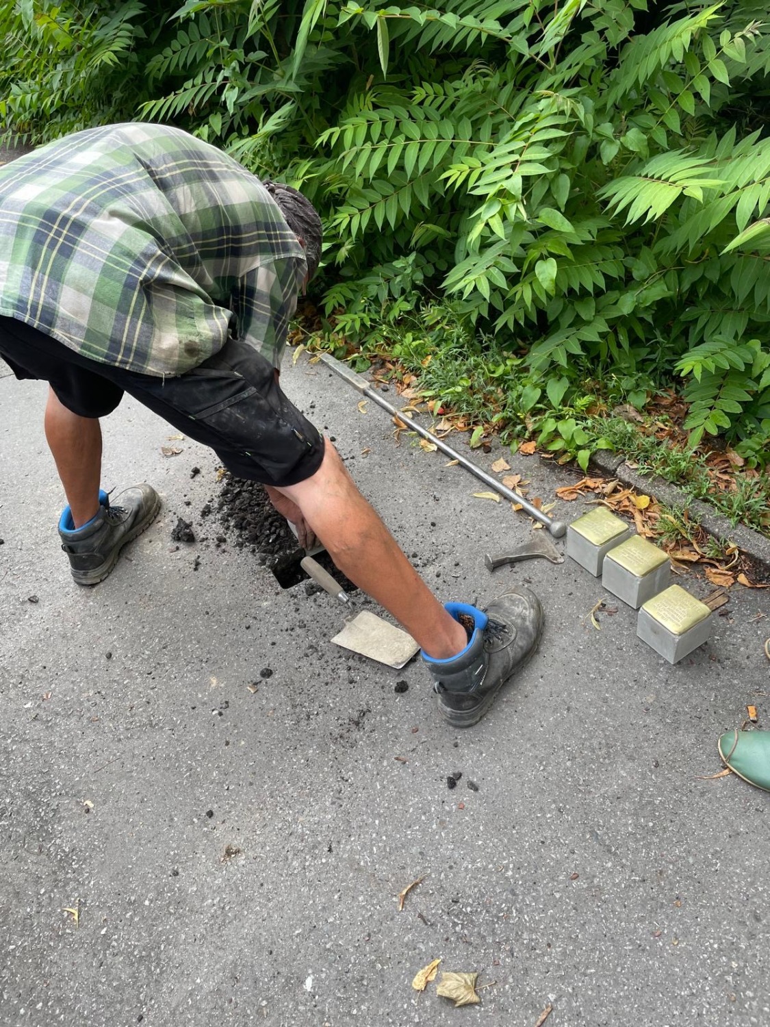 2025-07-15 Stolpersteine Familie Kniebel