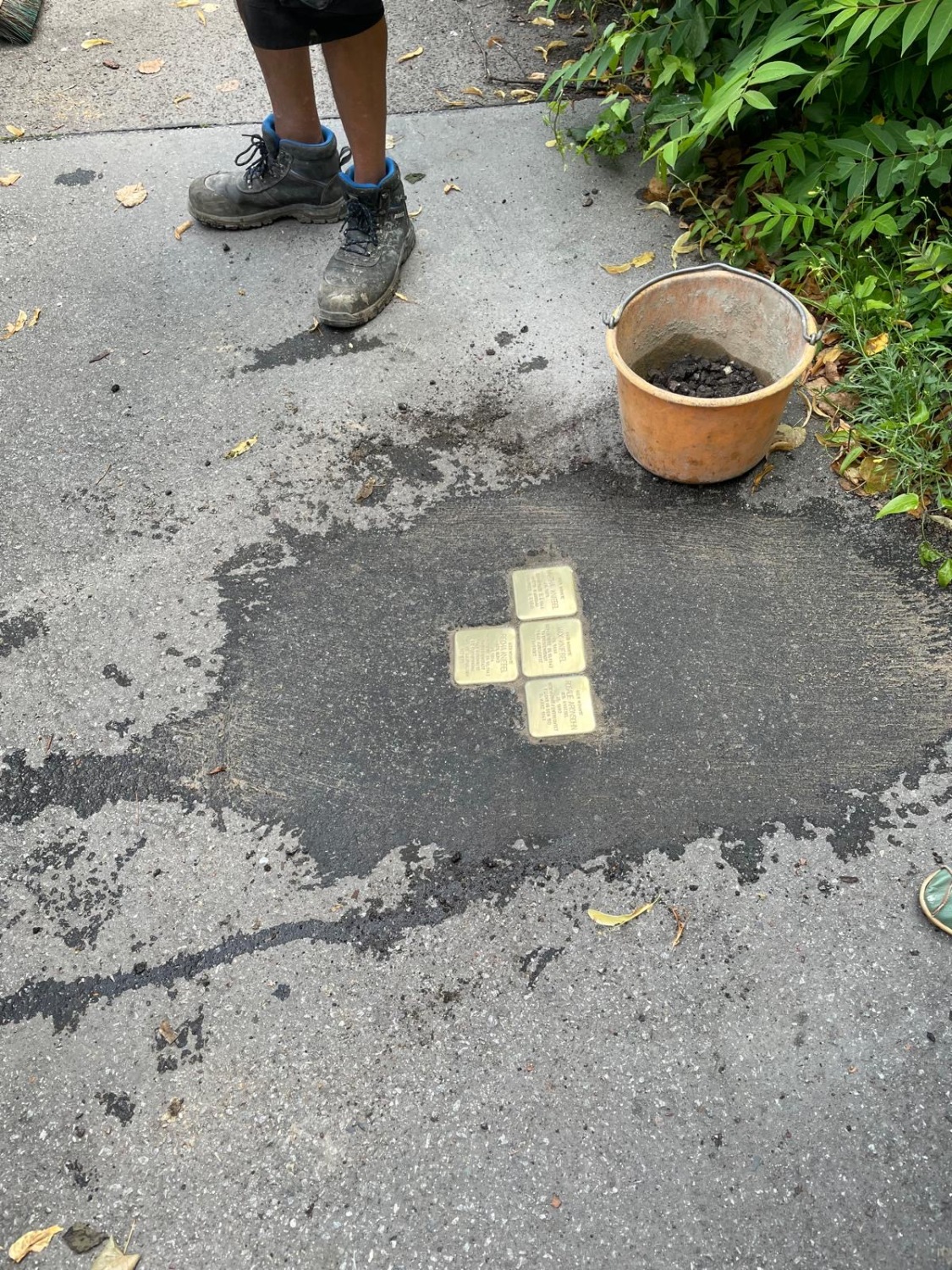 2025-07-15 Stolpersteine Familie Kniebel