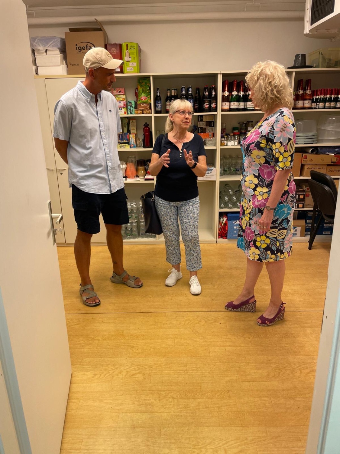 2025_08_12 Besuch in den Begegnungsstätten "Rusche 43" u. Einbecker Straße 86