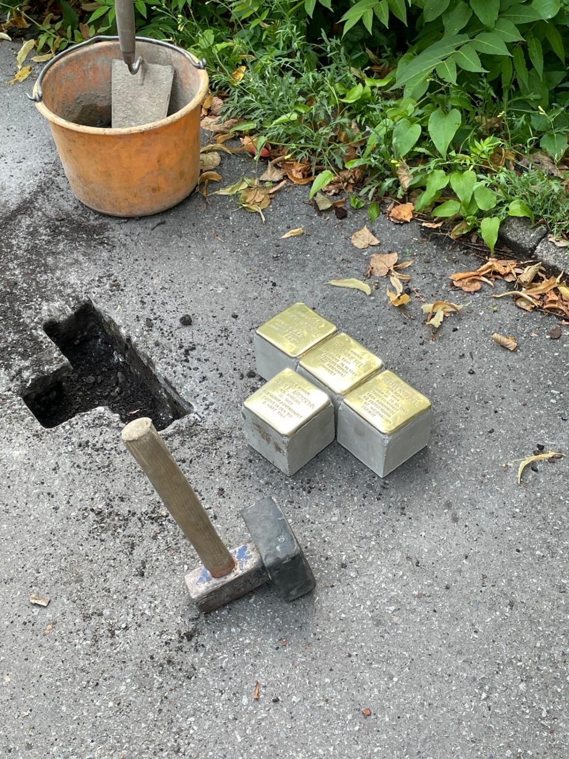 2025-07-15 Stolpersteine Familie Kniebel