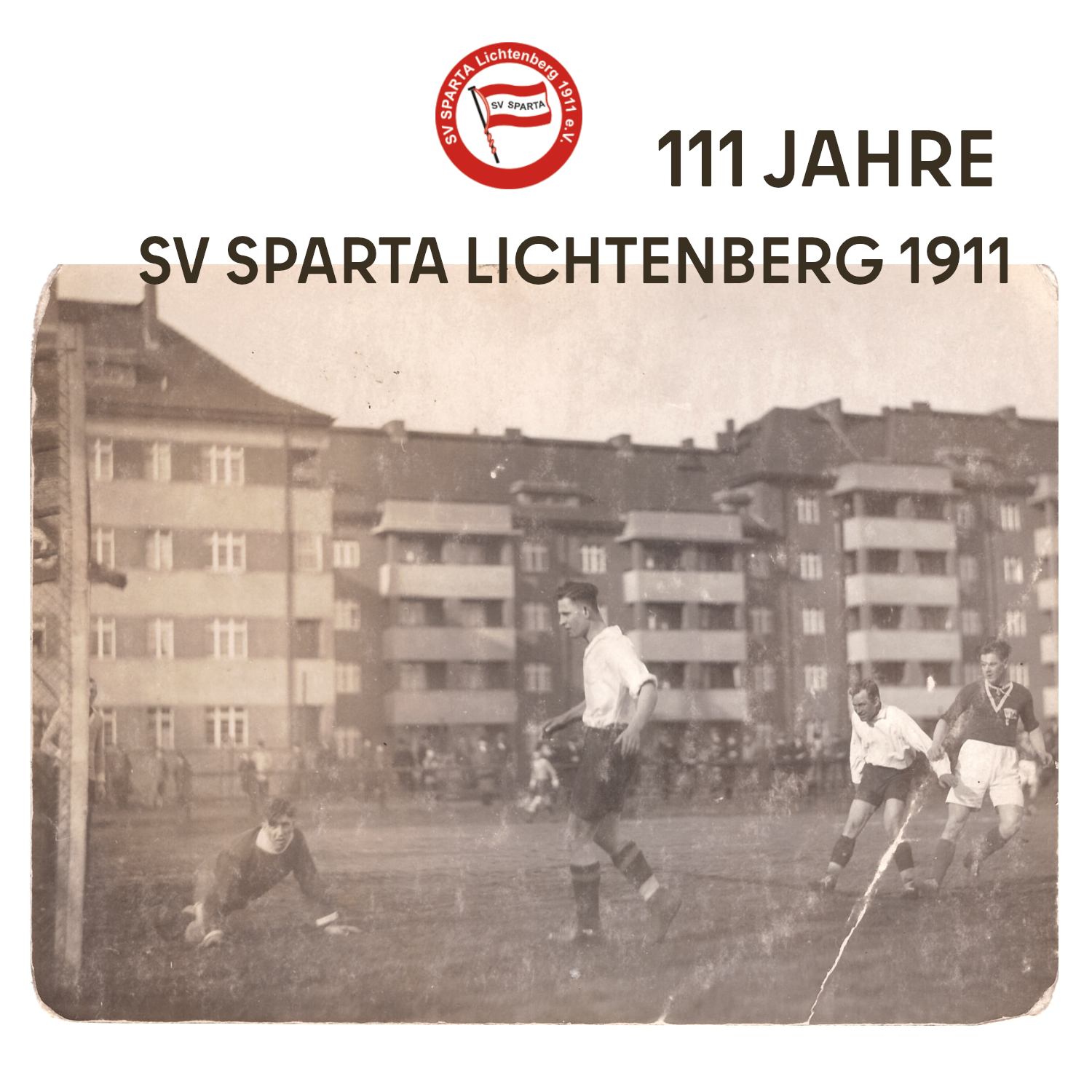 Spiel des SV Sparta Lichtenberg, historisch