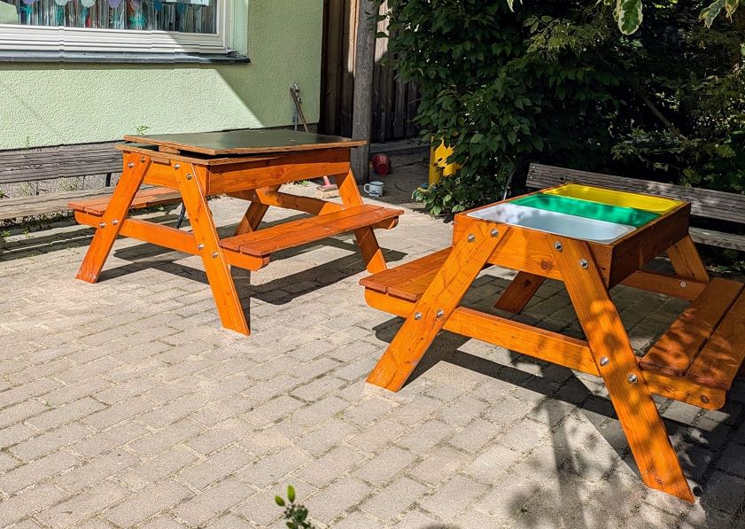 Picknickbänke mit Spielfunktion FEIN 2024