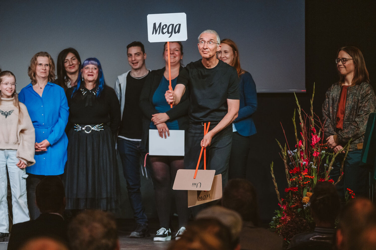 Preisträger Ehrenamtsmedaille Bühnenshow