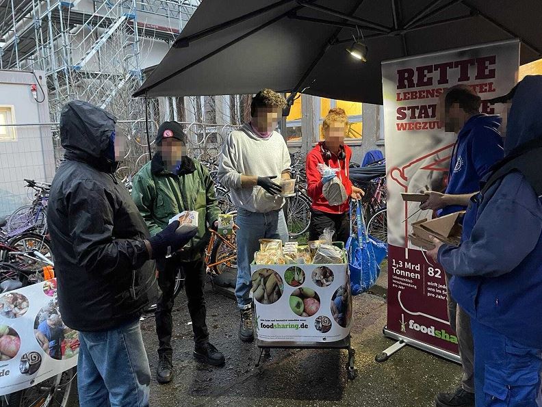 Foodsharing Verteilaktion FEIN 2024