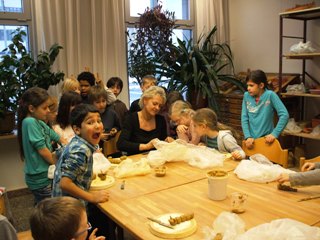 2. Klasse der Justus-von-Liebig-Grundschule