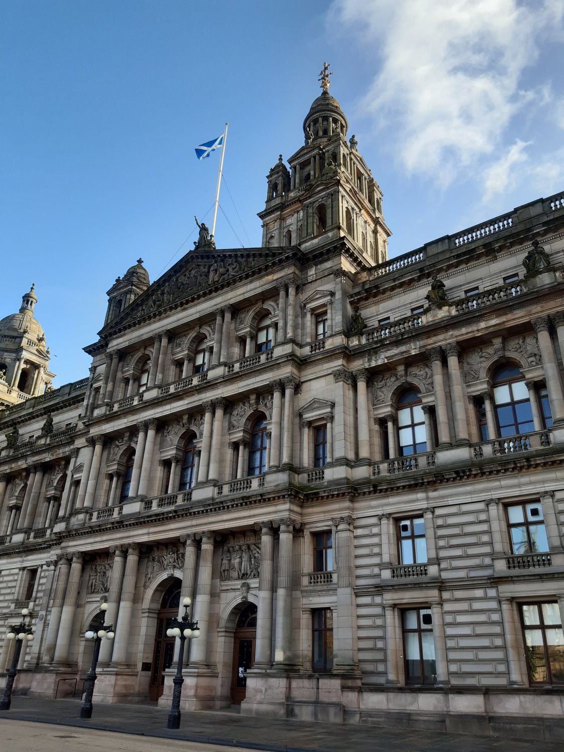 Glasgow City Chambers außen
