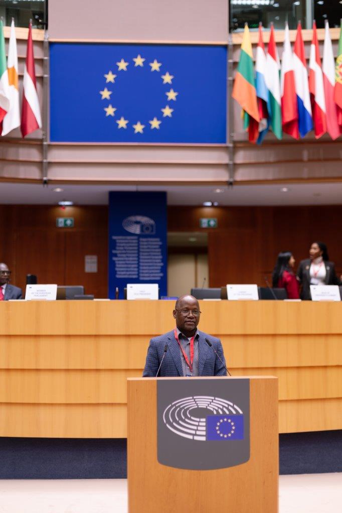 Teilnahme an der 169. Plenartagung des Ausschusses der Regionen (Europäisches Parlament – Hauptplenarsaal) - Administrator von KaMubukwana-Maputo (mosambikanische Städtepartnerschaft des Bezirk-Lichtenberg) - Rui Sebastiao Matusse