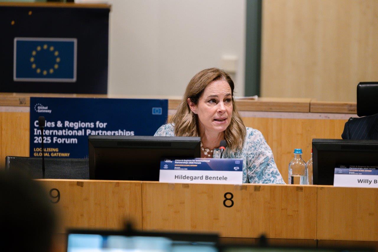 MdEP Hildegard Bentele (DE/EPP), stellvertretende Vorsitzende des DEVE-Ausschusses, Mitberichterstatterin für Global Gateway (Entwicklungsausschuss)