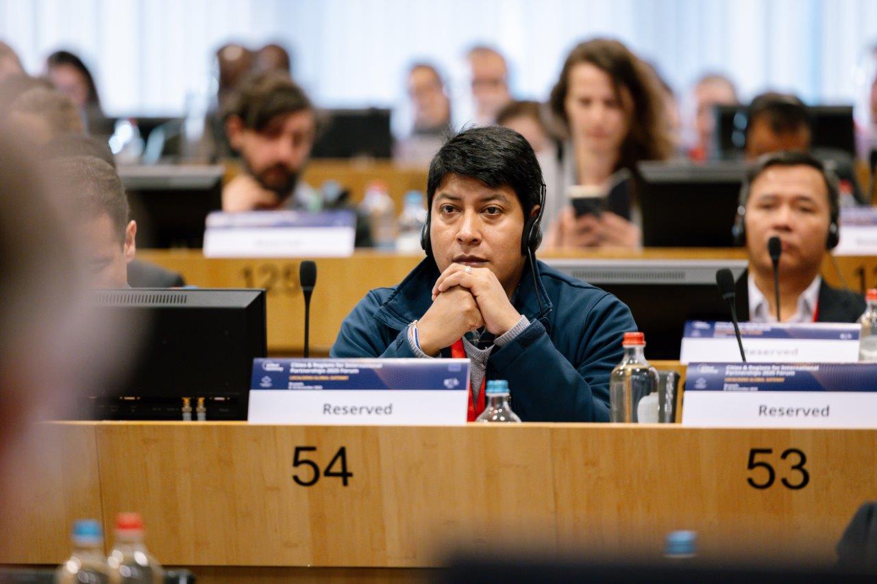 Internationale Teilnehmende des Forums