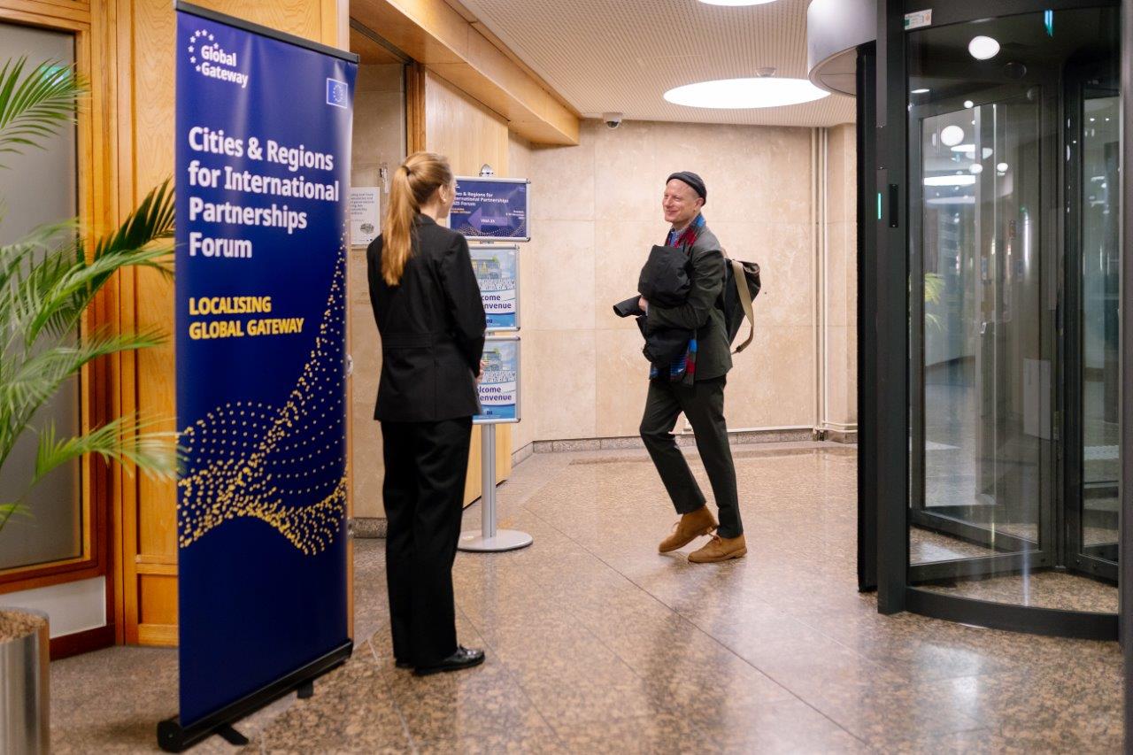 2025 Forum Cities and Regions for International Partnerships “Localising Global Gateway” – Versammlungsraum European Committee of the Regions (CoR), Jacques Delors Building (JDE)