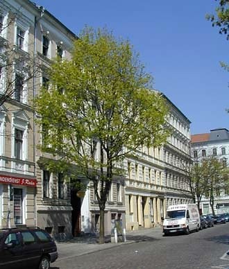 Blick auf die Pfarrstraße