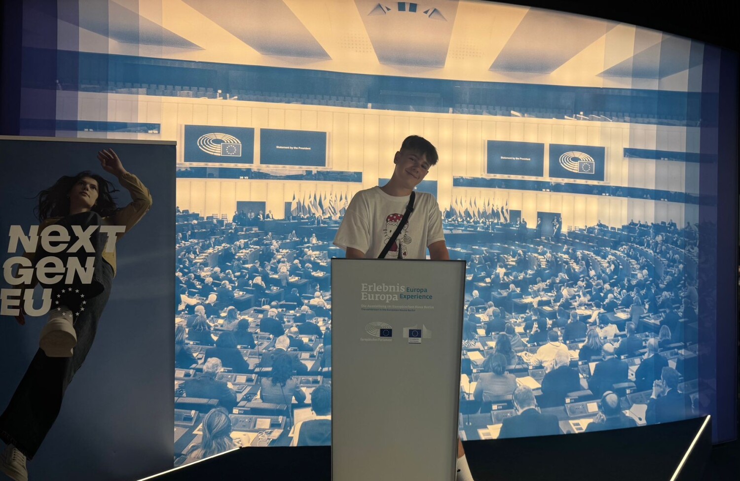 Besuch im Haus der europäischen Kommission