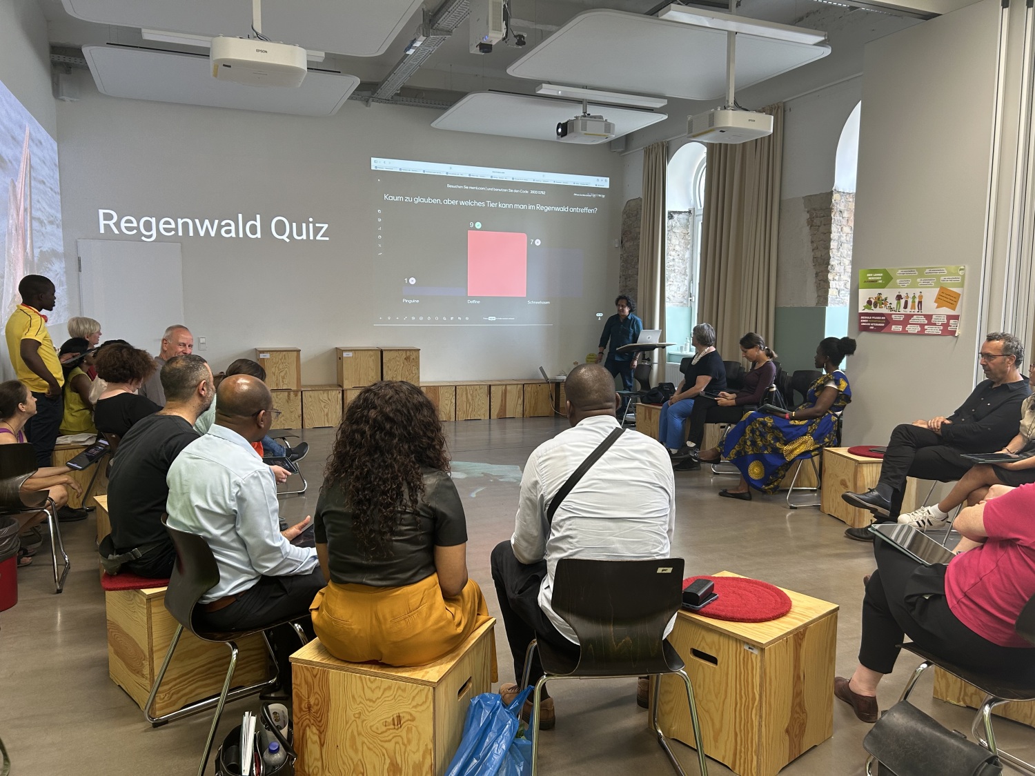 Besuch im Berlin Global Village