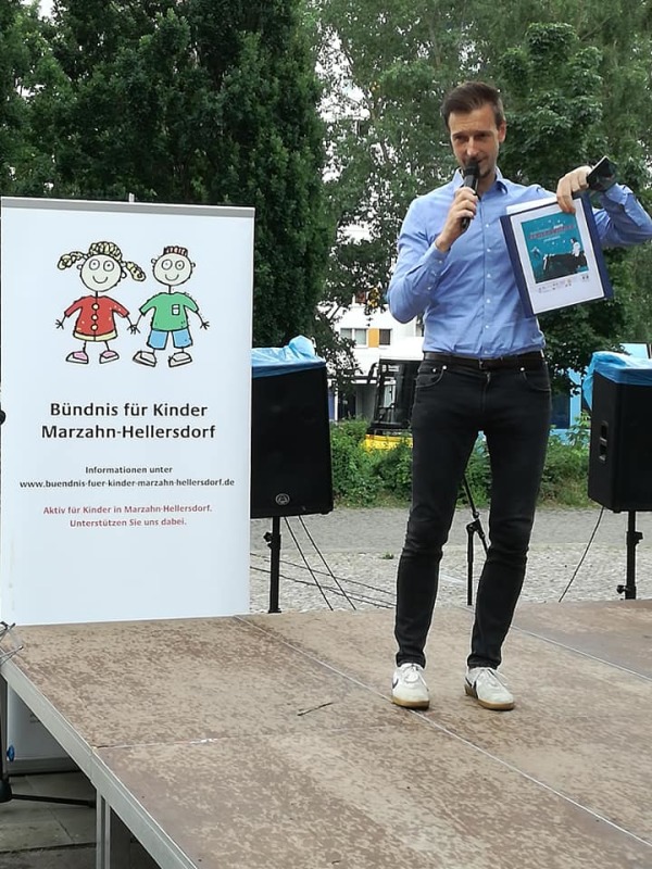 Eröffnung durch den Bezirksstadtrat Gordon Lemm