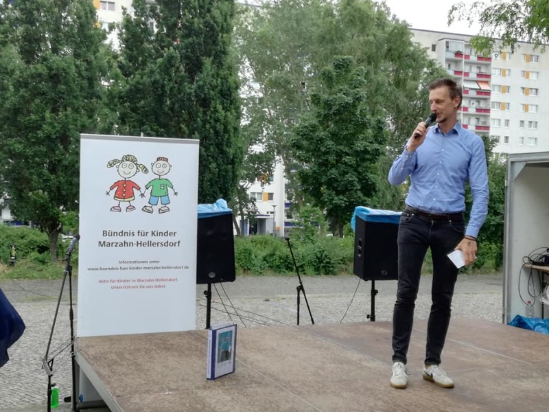 Eröffnung durch den Bezirksstadtrat Gordon Lemm