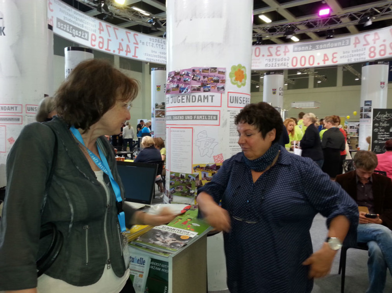 Frau Lätzer und Frau Dr.Gappa