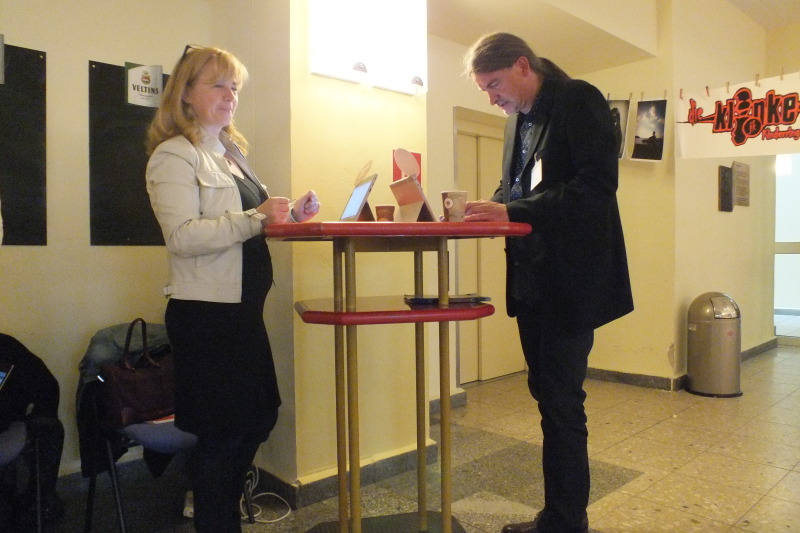 Bezirksstadträtin Frau Witt und Jugendamtsleiter Herr Tille