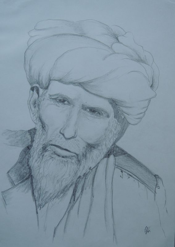 Portrait eines Afghanen