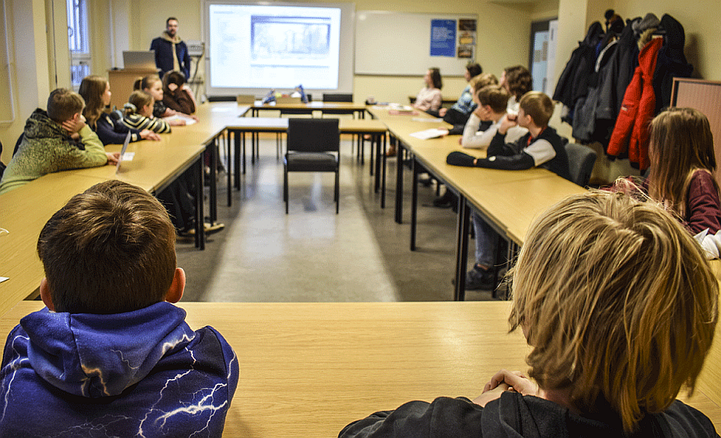 Besuch beim Energiemanager des Bezirksamts