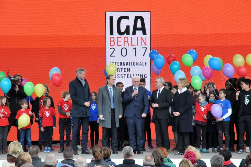 Eröffnung der IGA Berlin 2017 - Die Eröffnung 2