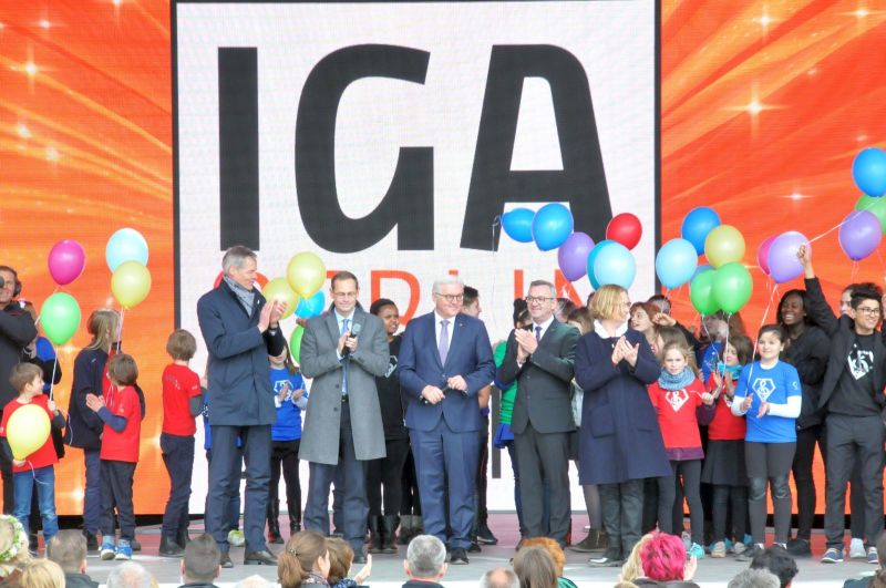 Eröffnung der IGA Berlin 2017 - Sie hat begonnen!