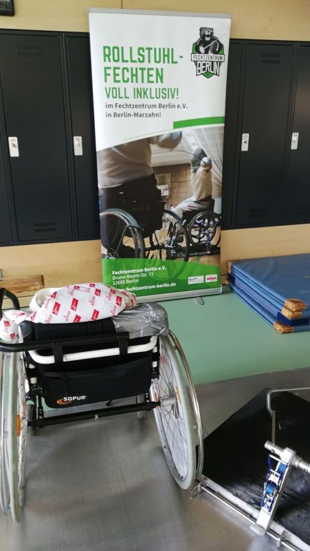 Fechtsportzentrum - Inklusives Rollstuhl-Fechten