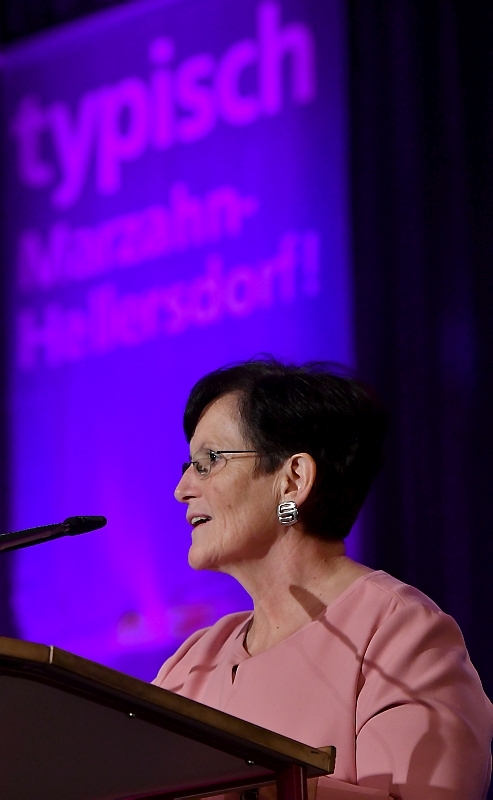 Festakt 40 Jahre Marzahn-Hellersdorf im Freizeitfoum Marzahn - Festrede der Bezirksbürgermeisterin Dagmar Pohle