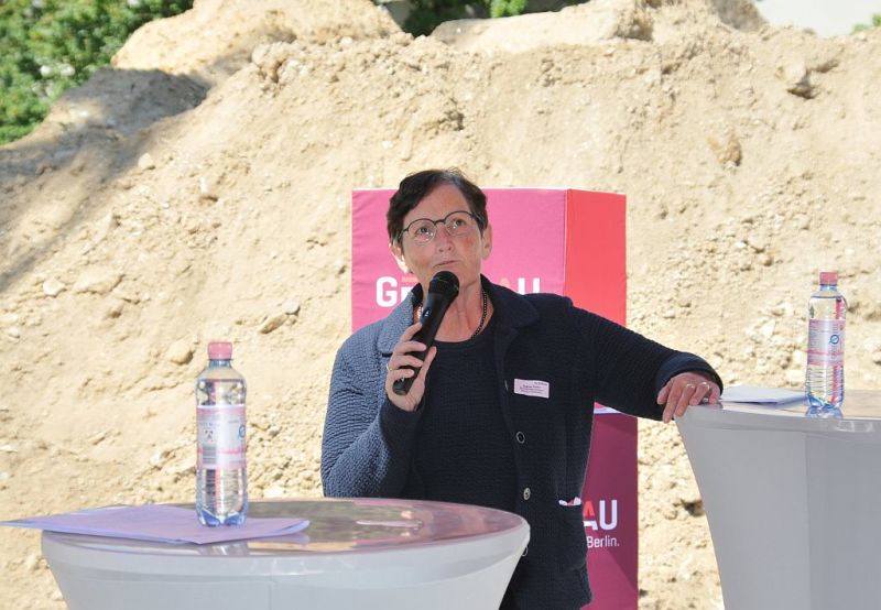Grundsteinlegung Quartier Stadtgut Hellersdorf - Ansprache Bezirksbürgermeisterin Dagmar Pohle