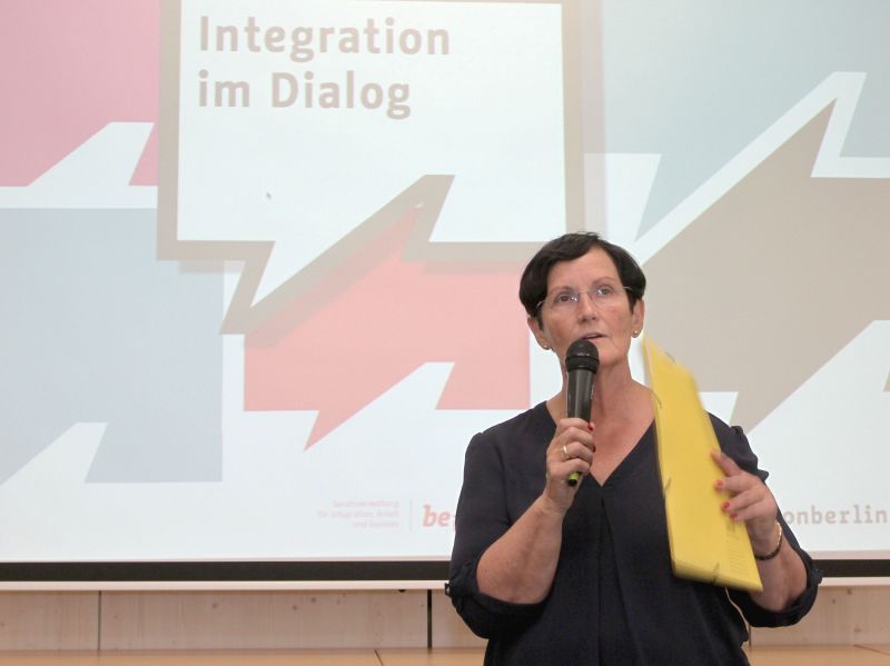 Integration im Dialog - Bezirksbürgermeisterin Dagmar Pohle