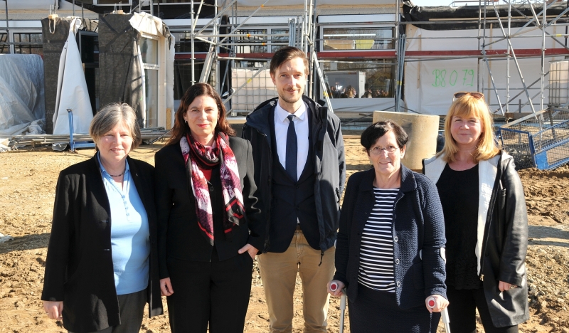 Richtfest der ISS Mahlsdorf - Die Ehrengäste