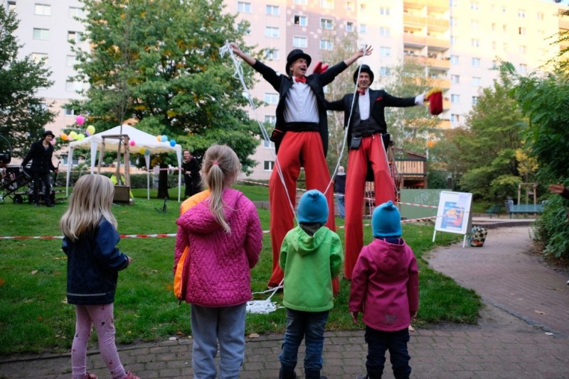 Verstetival Oktober 2020 des Quartiersmanagement Mehrower Allee