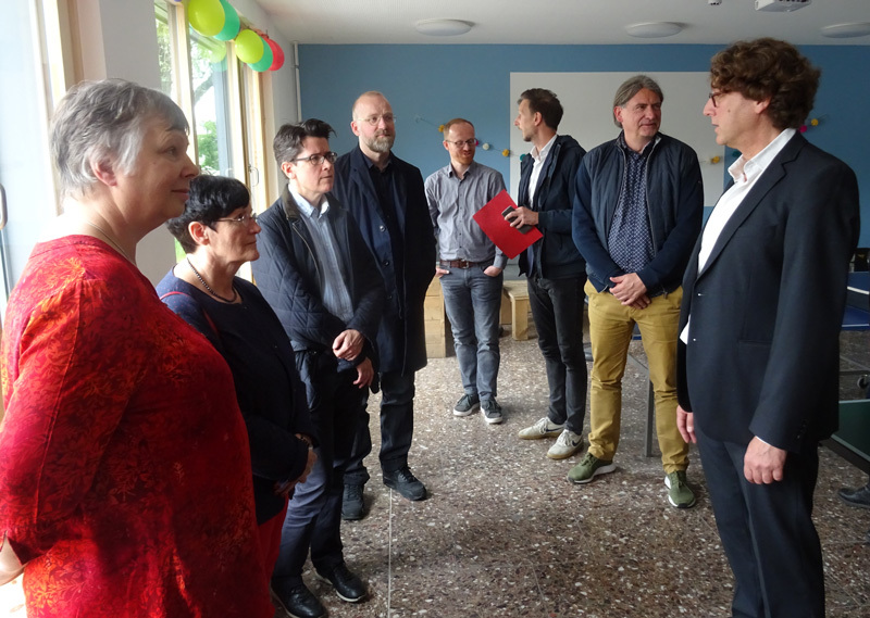 Feierliche Begehung des Jugendklubs Joker