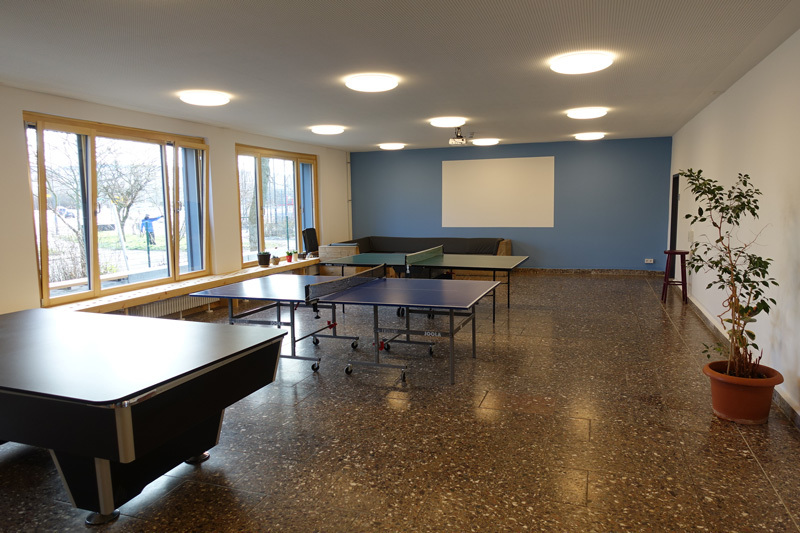 Innenräume des Jugendklubs Joker