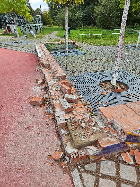 Vandalismusschäden