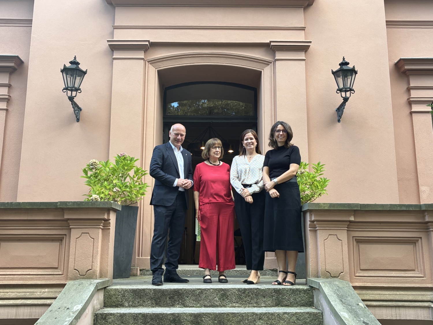 (v.l.n.r.) Kai Wegner, Monika Schulz-Pusch, Katharina Günther-Wünsch, Nadja Zivkovic