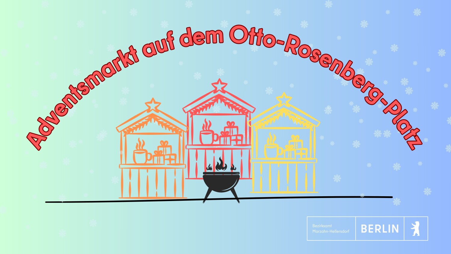 Adventsmarkt auf dem Otto-Rosenberg-Platz
