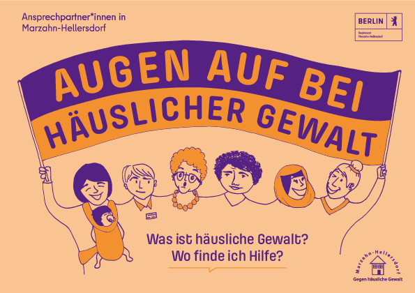 Augen auf bei häuslicher Gewalt – Anprechpartner*innen im Bezirk