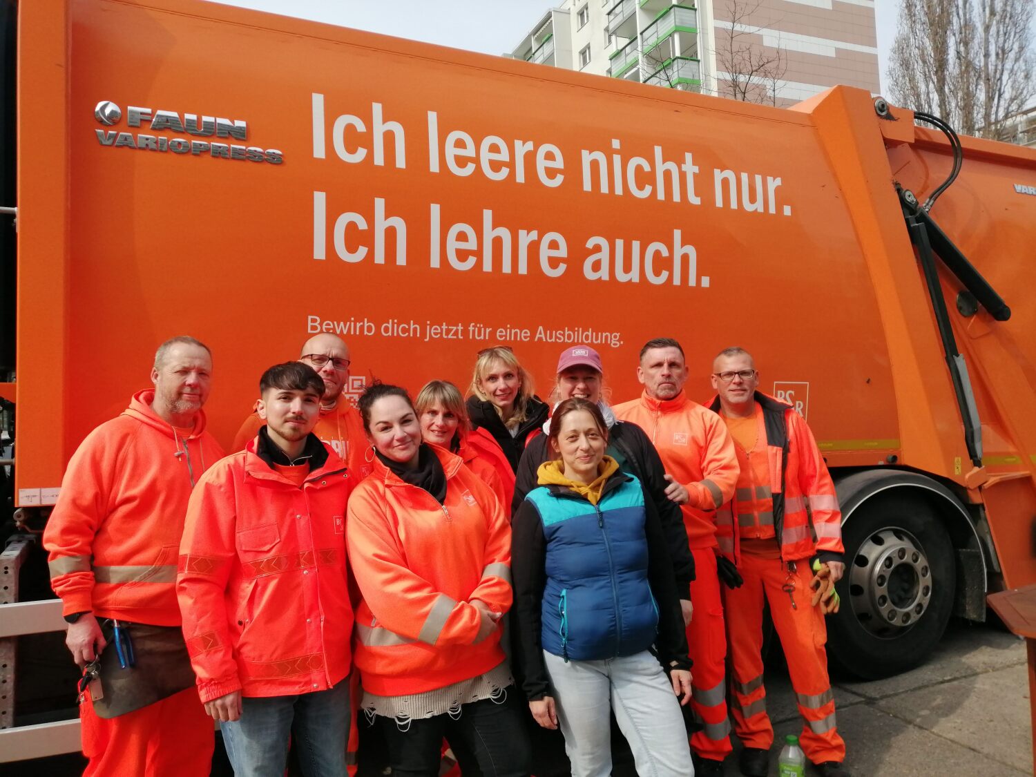 BSR-Kieztag in Marzahn