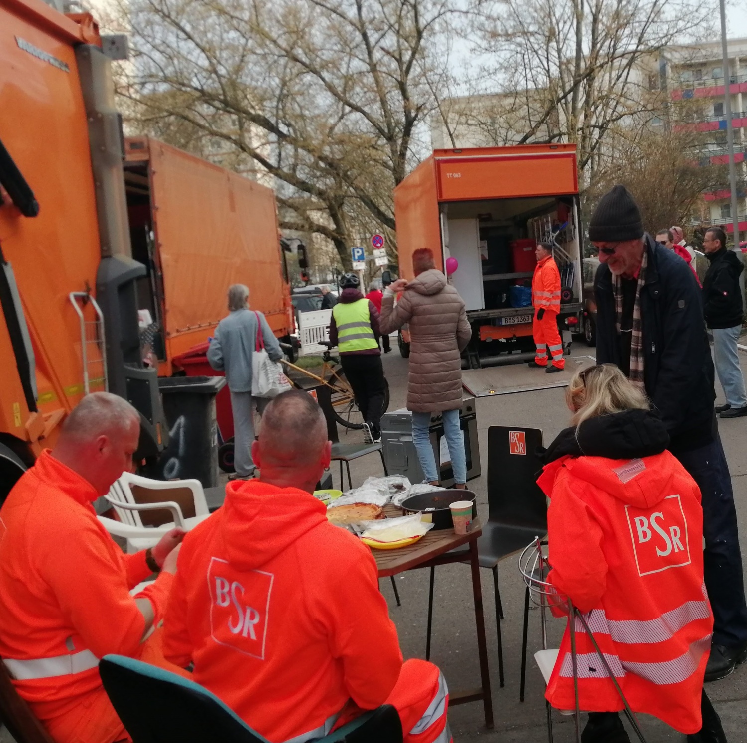 BSR-Kieztag in Marzahn