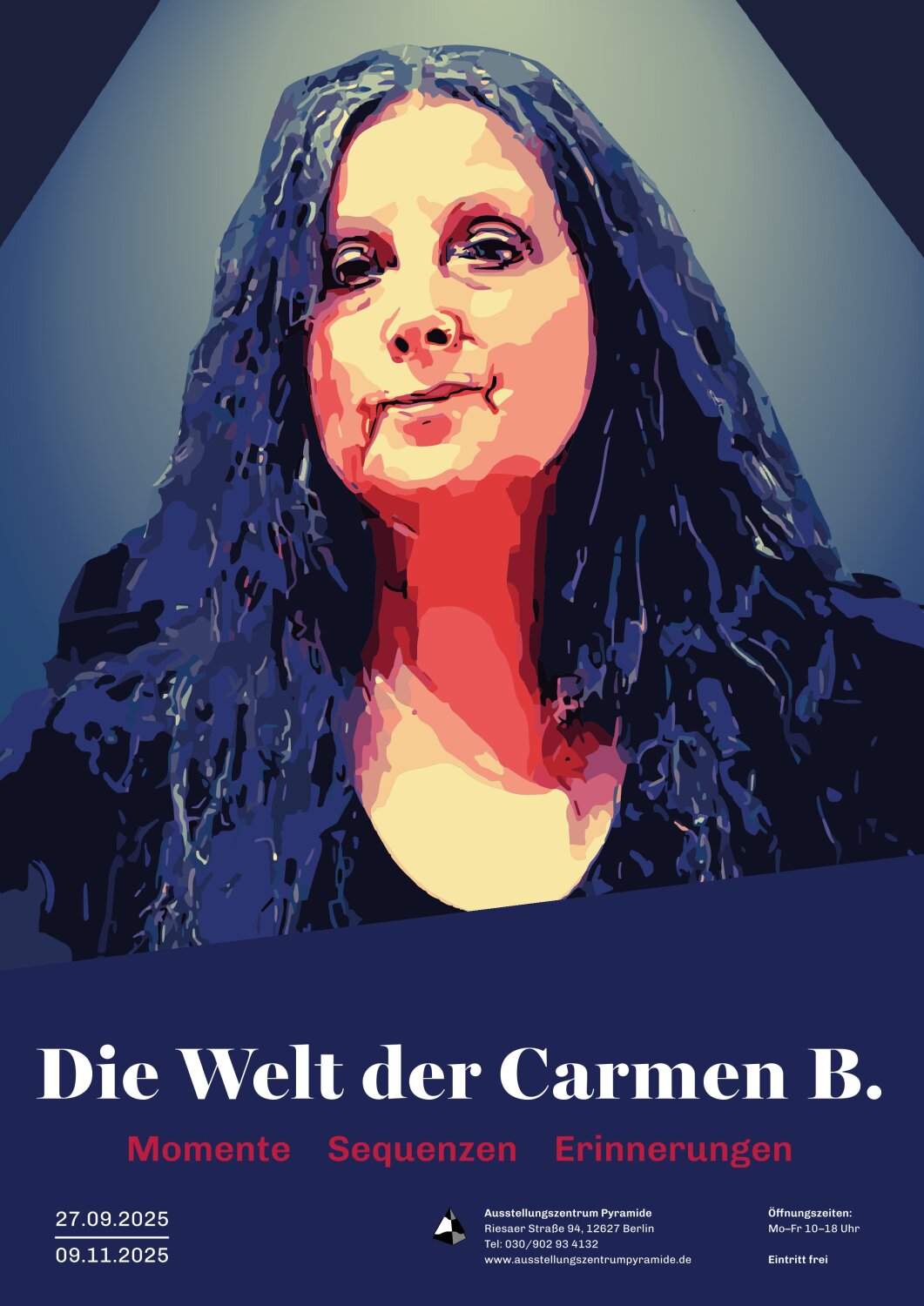 „Die Welt der Carmen B. – Momente, Sequenzen, Erinnerungen“ im Ausstellungszentrum Pyramide